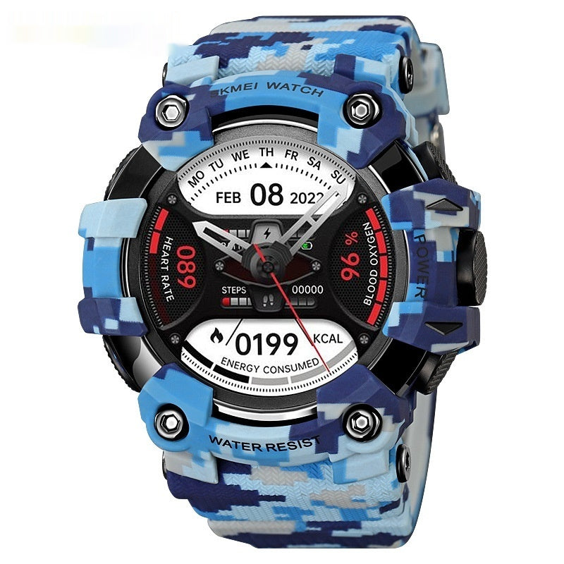 Intelligent Waterproof Student Double LuWater-proof Watchminous Men's- JUPITER BMY