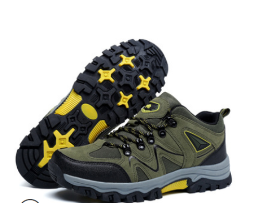 Outdoor Hiking Waterproof Non-slip Low-cut Hiking Shoes- JUPITER BMY