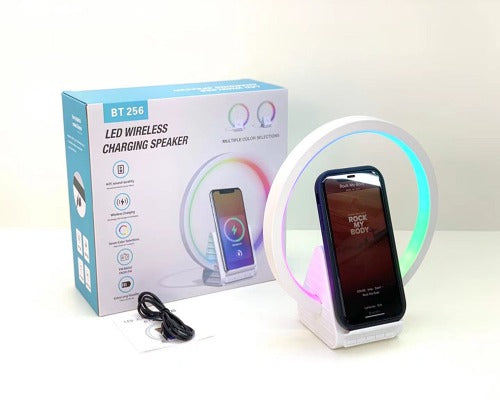 Smart Bluetooth Speaker Ambience Light 15W Wireless Charger- JUPITER BMY