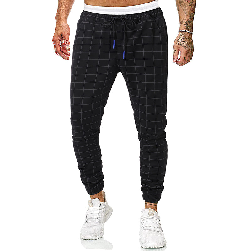 Fashion check casual trousers- JUPITER BMY