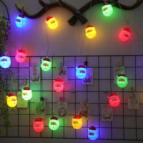 Lovely Santa Claus LED String Lights Waterproof Christmas Tree Decoration- JUPITER BMY