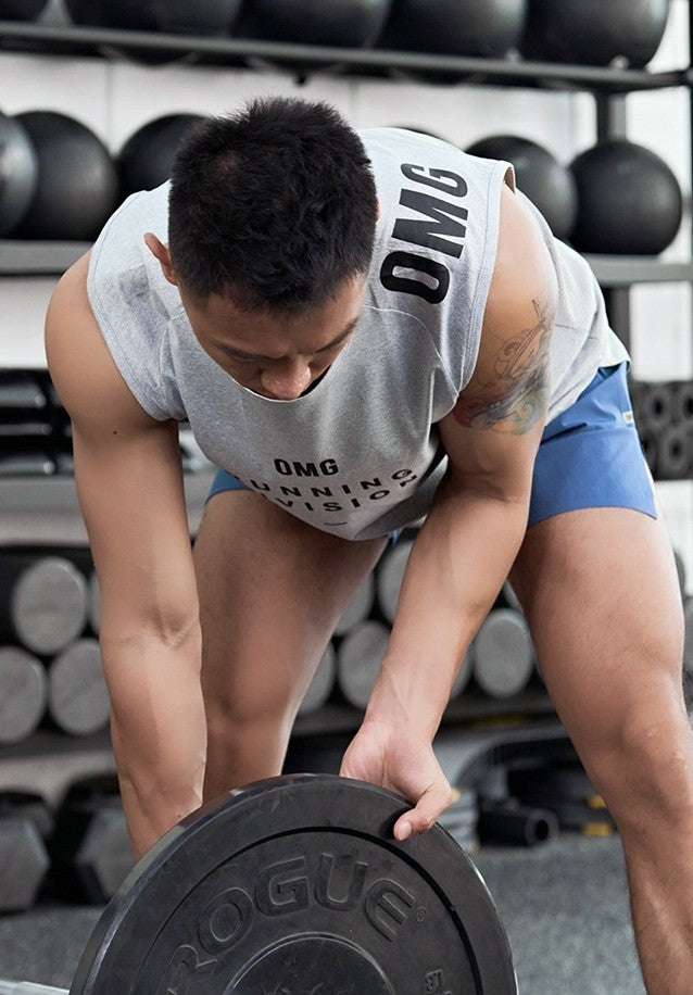Loose-Fit Graphic Gym Top