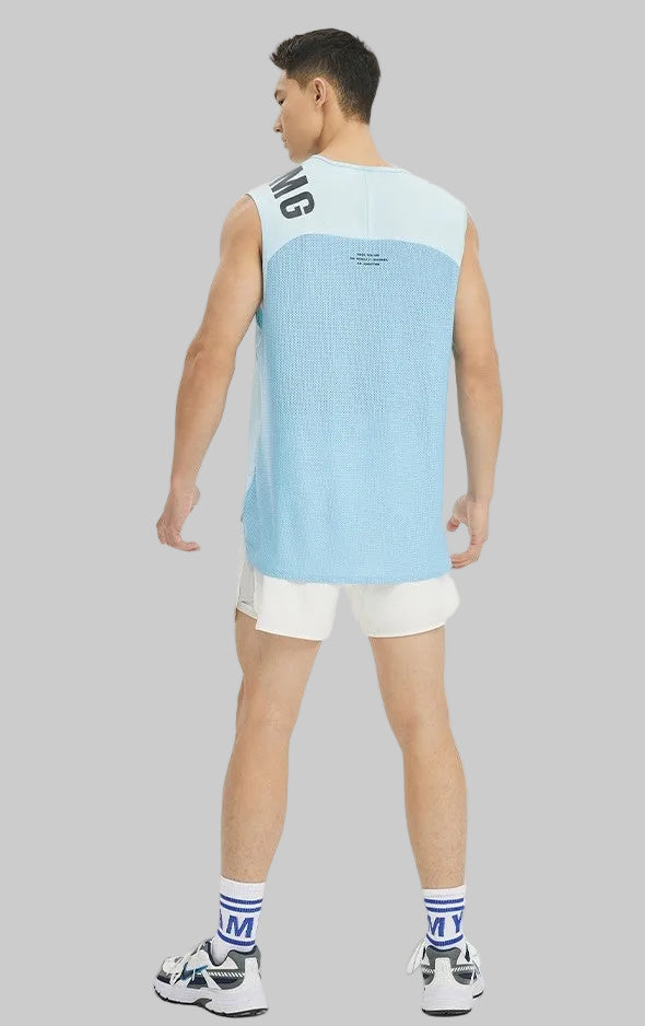 Loose-Fit Graphic Gym Top