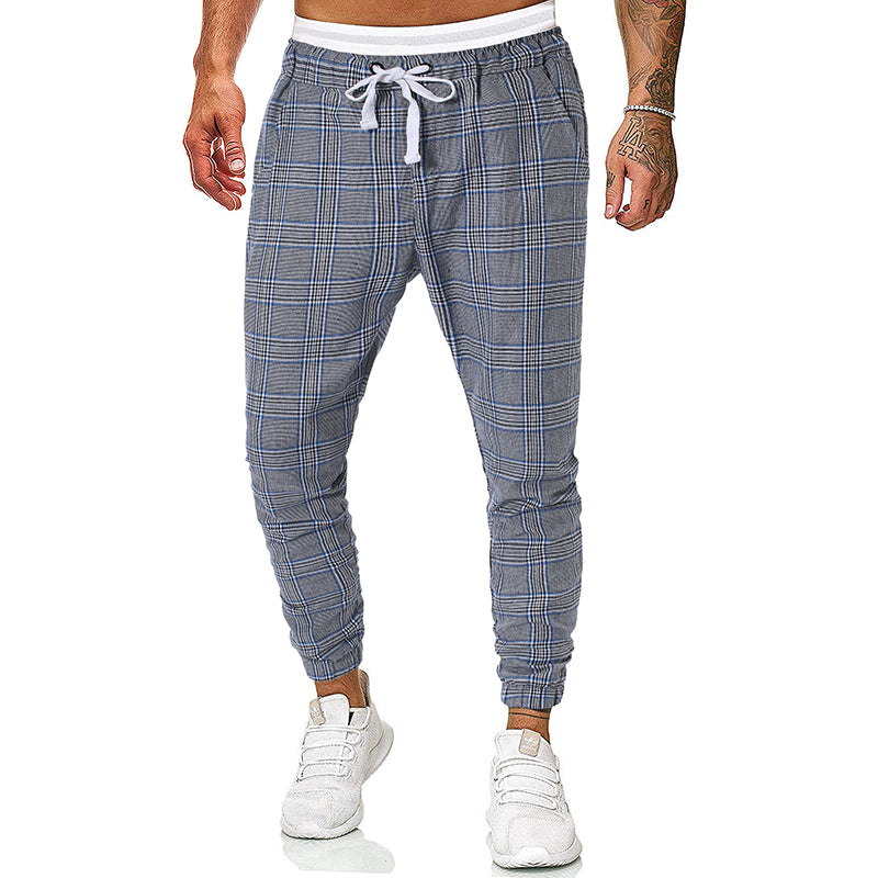 Fashion check casual trousers- JUPITER BMY