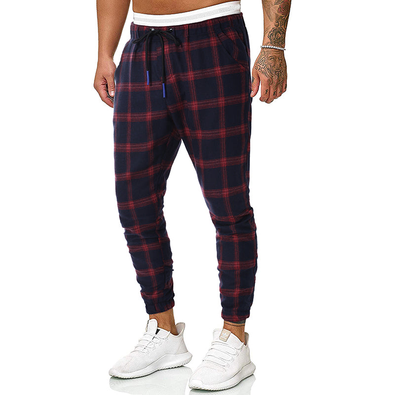 Fashion check casual trousers- JUPITER BMY