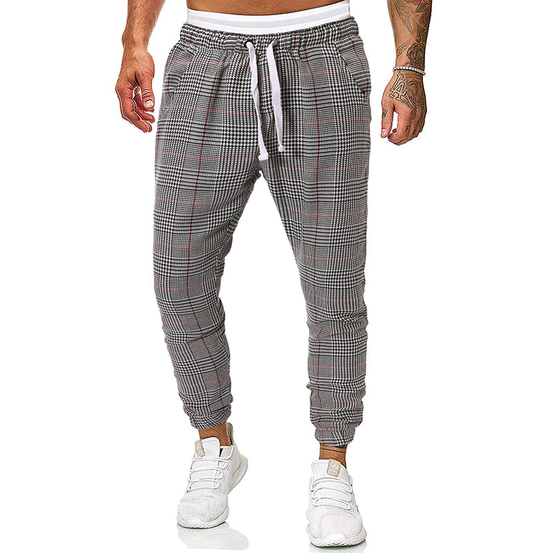 Fashion check casual trousers- JUPITER BMY