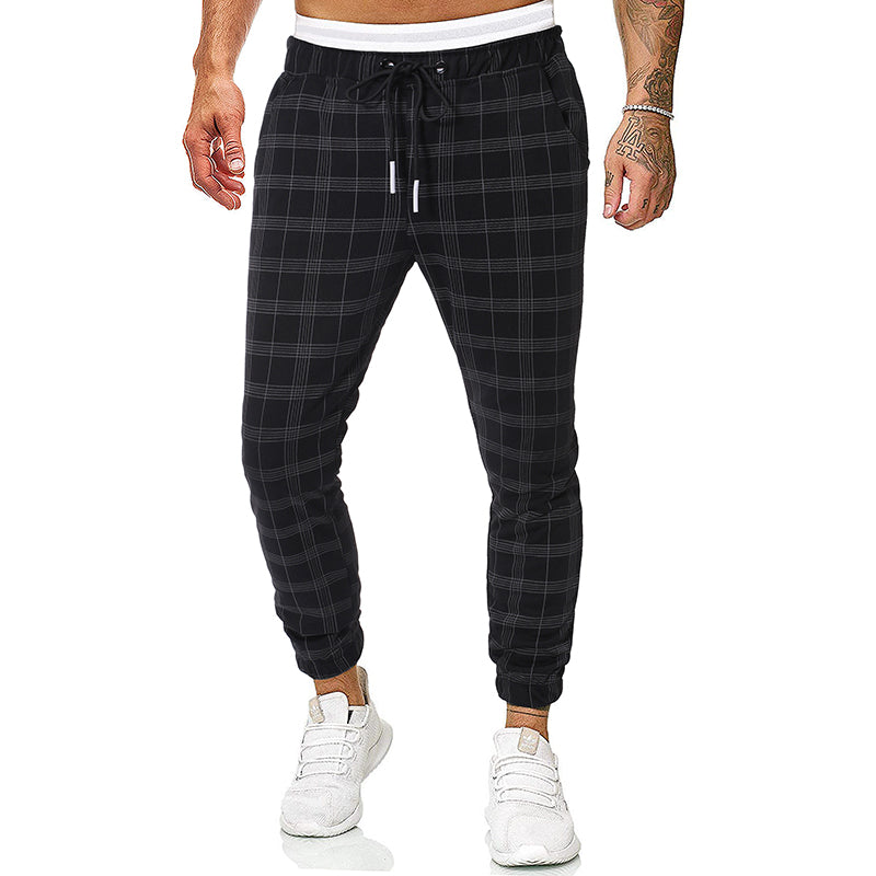 Fashion check casual trousers- JUPITER BMY