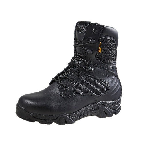 Delta High-Top Training Boots Mountaineering Combat Tactical Boots Special Forces Cowhide- JUPITER BMY