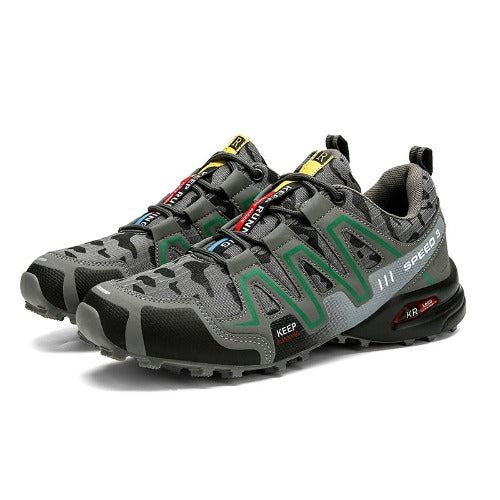 Men Hiking Shoes Climbing Male Sports Shoes Work Safety Toe Tactical Non-Slip Durable Trekking Sneakers Mens Footwear- JUPITER BMY