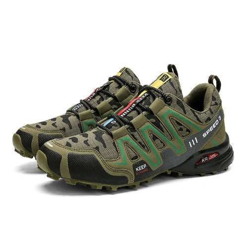 Men Hiking Shoes Climbing Male Sports Shoes Work Safety Toe Tactical Non-Slip Durable Trekking Sneakers Mens Footwear- JUPITER BMY