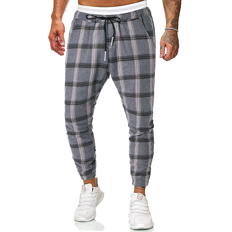 Fashion check casual trousers- JUPITER BMY