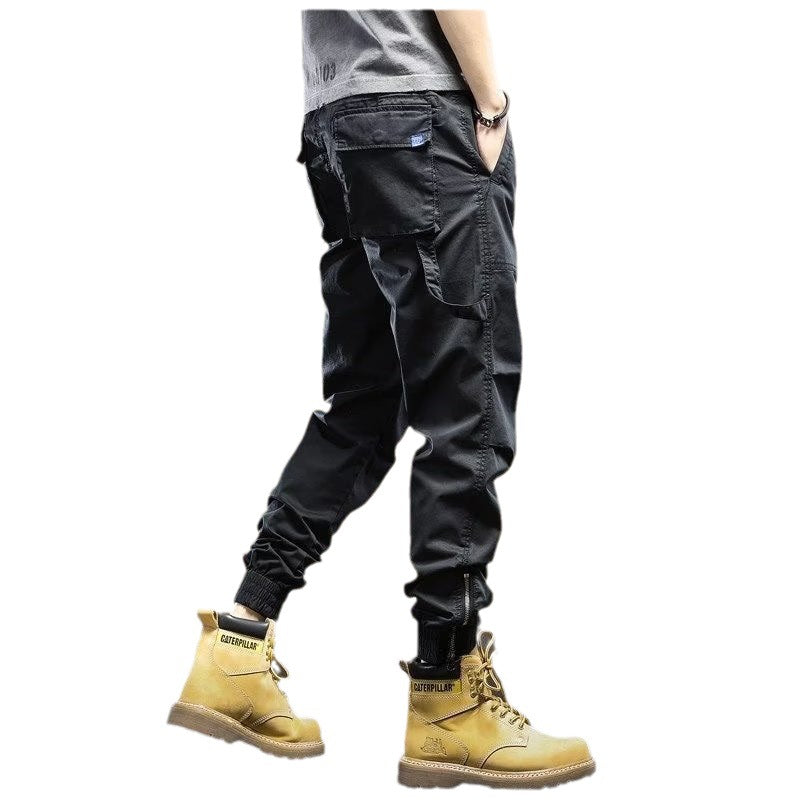 Fashion Loose Casual Loose Ankle-tied Jogger Pants- JUPITER BMY