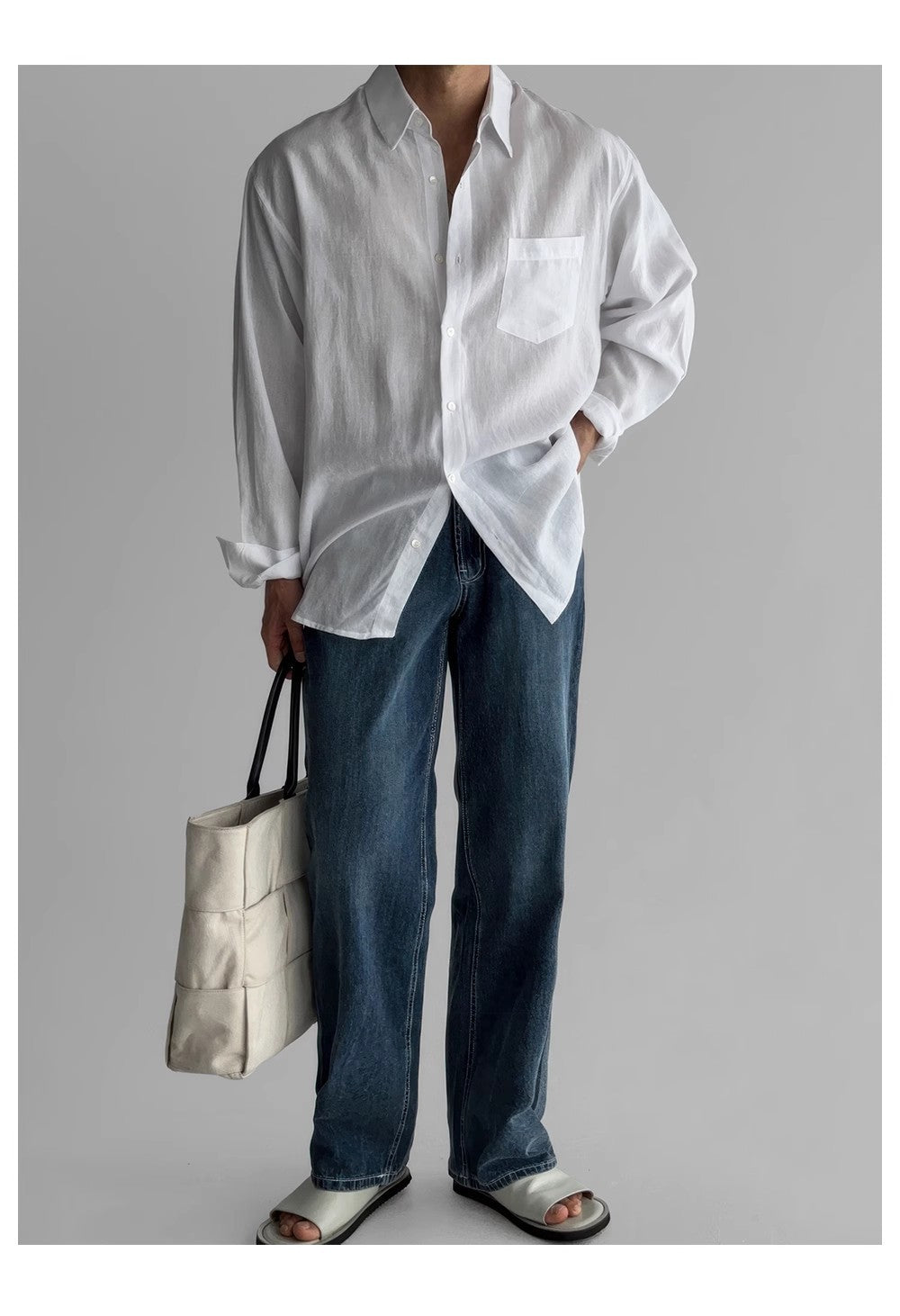 Relaxed-Fit Pocket Shirt