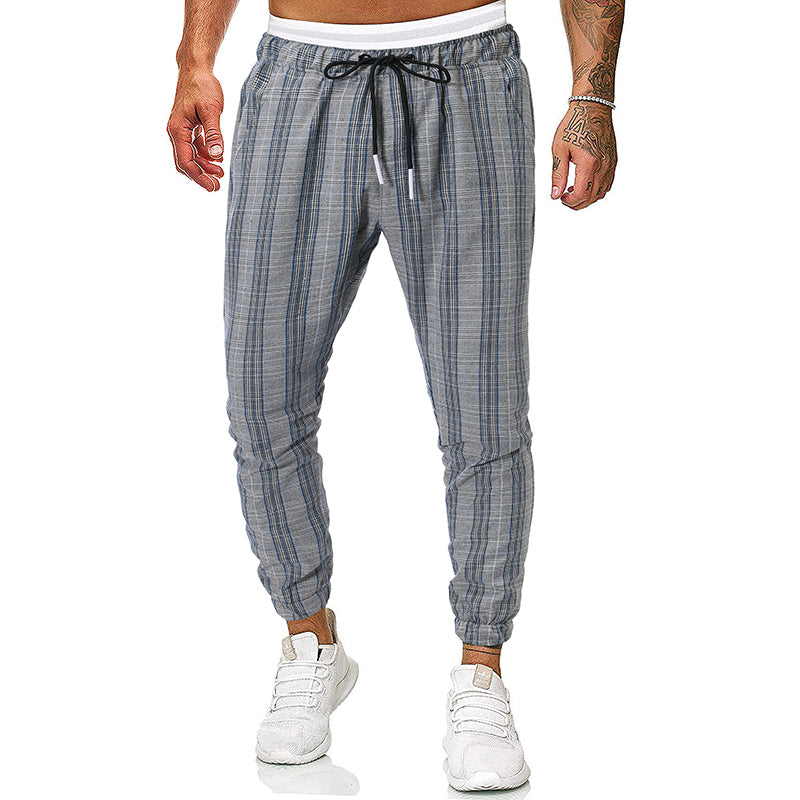 Fashion check casual trousers- JUPITER BMY