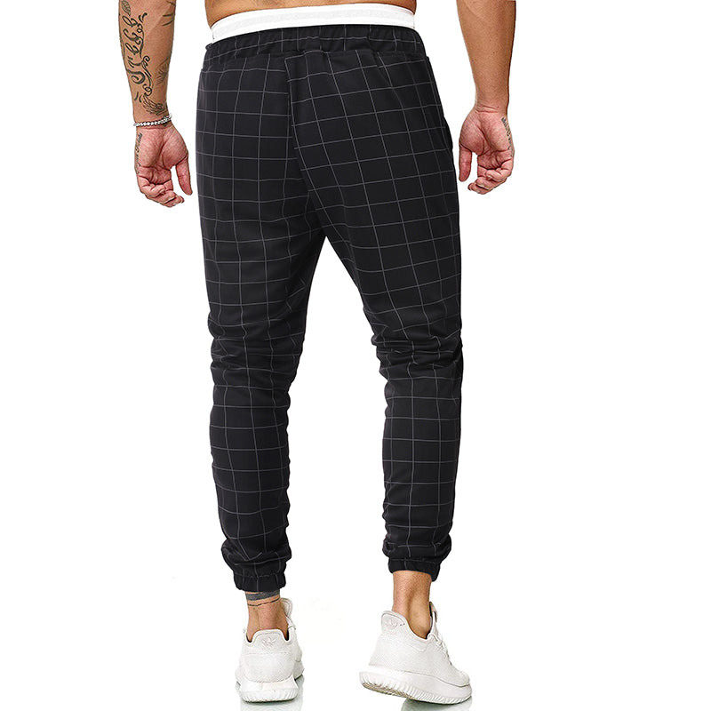Fashion check casual trousers- JUPITER BMY