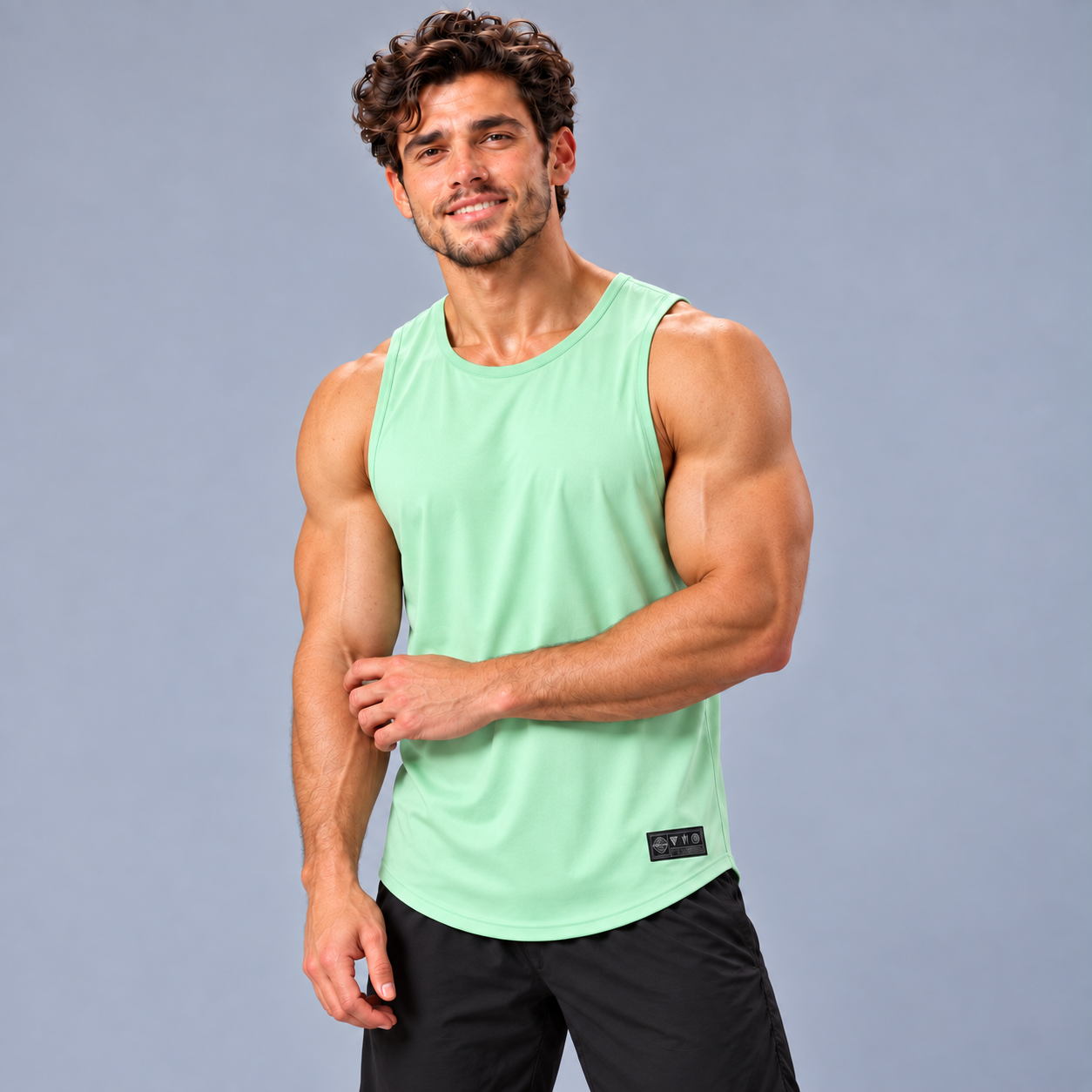 Relaxed-Fit Training Top