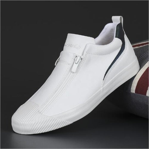 Double Zipper Casual Men Board Shoes- JUPITER BMY