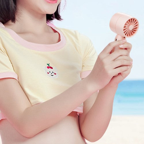 Handheld Fan Mini Fan Personal Portable USB Rechargeable Adjustable- JUPITER BMY