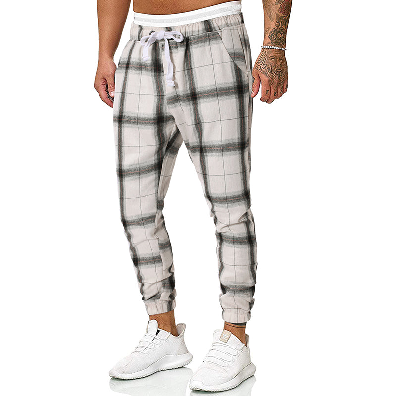 Fashion check casual trousers- JUPITER BMY