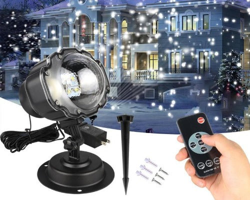 LED Christmas Light Projector Snow Projection Lamp- JUPITER BMY