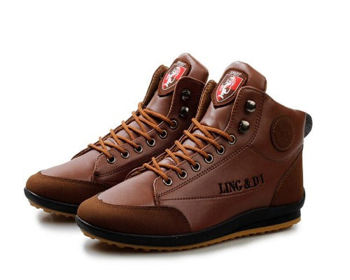 Men's Casual Lace Up Combat Shoes- JUPITER BMY