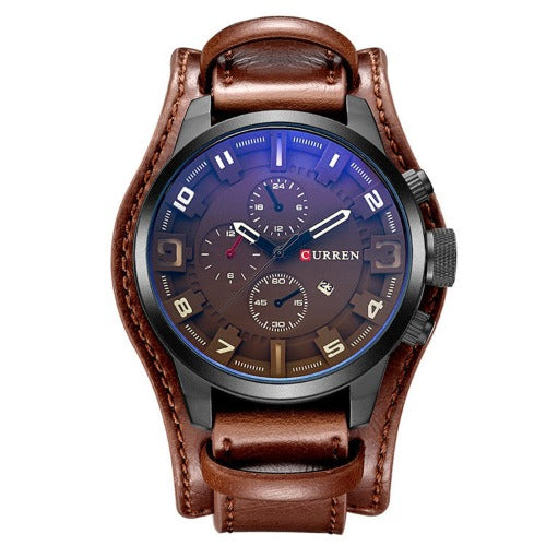 CURREN/Karen 8225 Men's Large Belt Sports Watch- JUPITER BMY