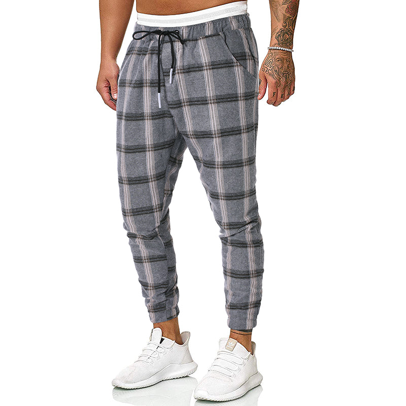Fashion check casual trousers- JUPITER BMY