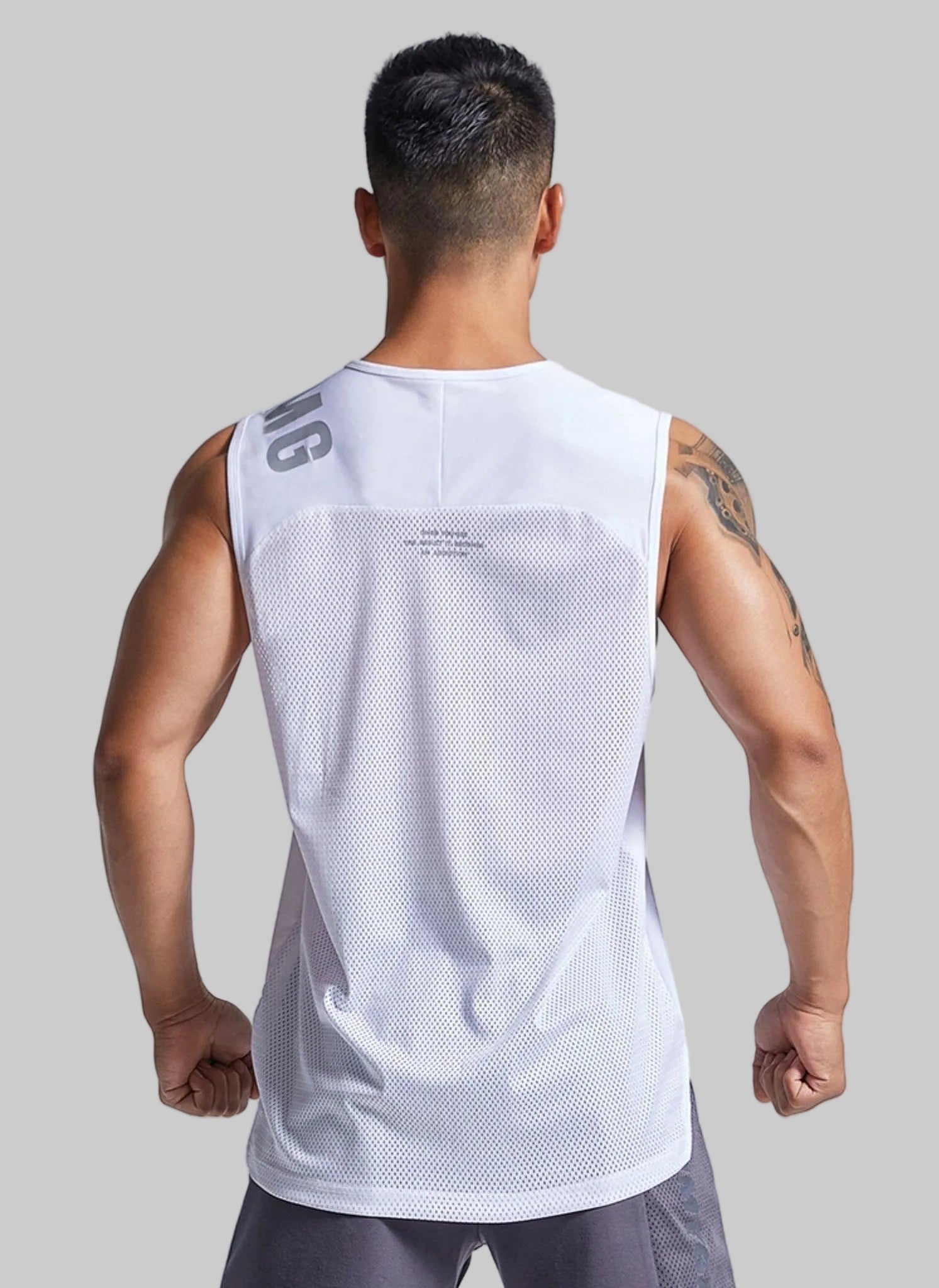 Loose-Fit Graphic Gym Top