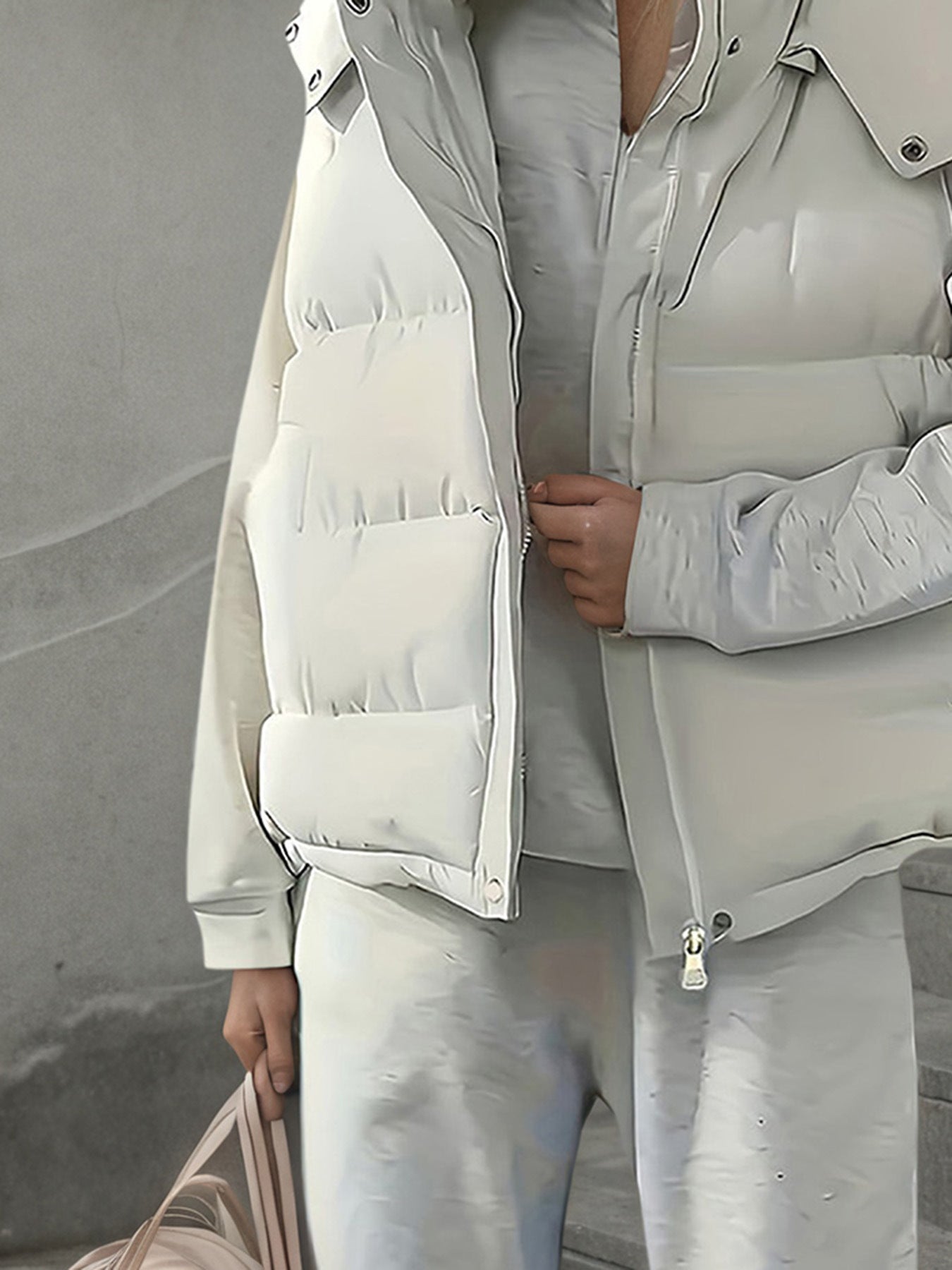 Hooded Puffer Gilet