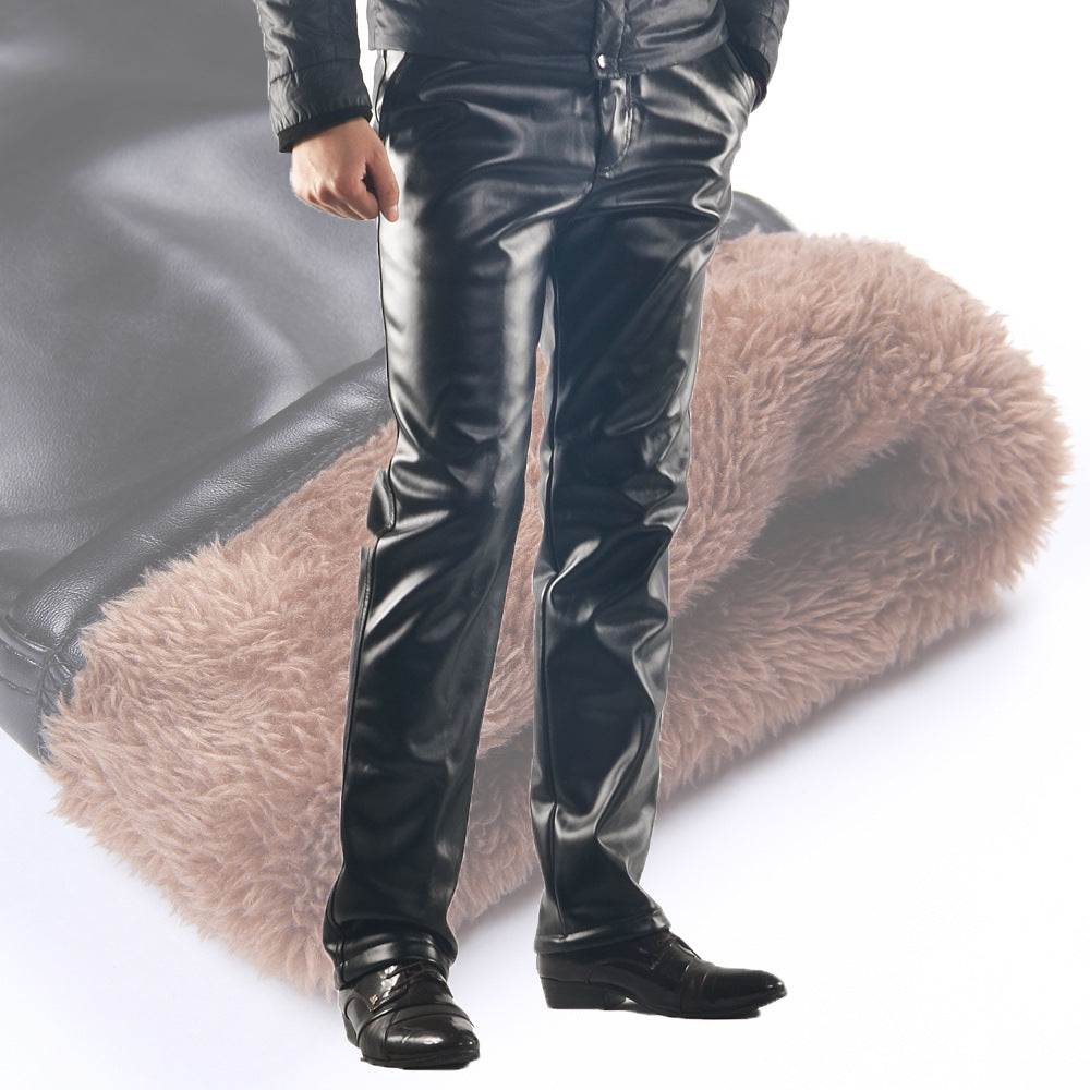 Oil-proof, Wind-proof And Warm Motorcycle Leather Pants- JUPITER BMY