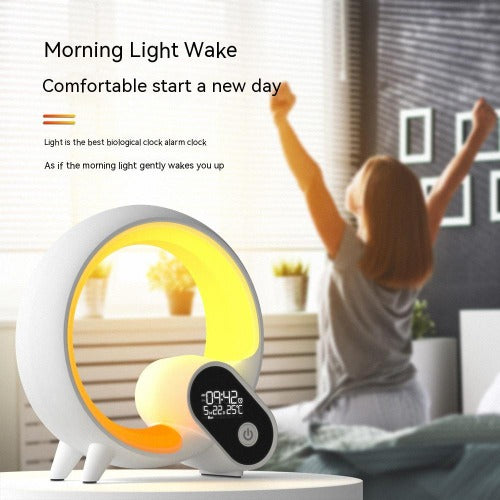 Digital Display Alarm Clock Bluetooth Audio Intelligent Wake-up- JUPITER BMY