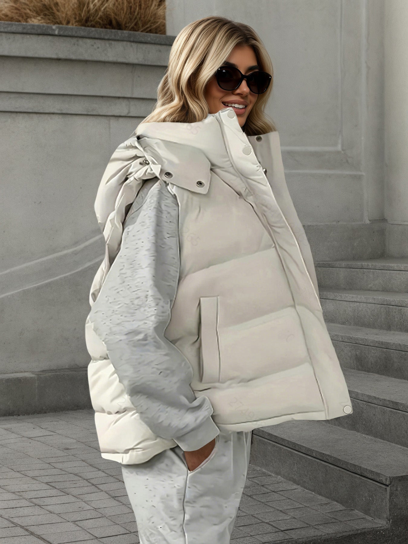 Hooded Puffer Gilet