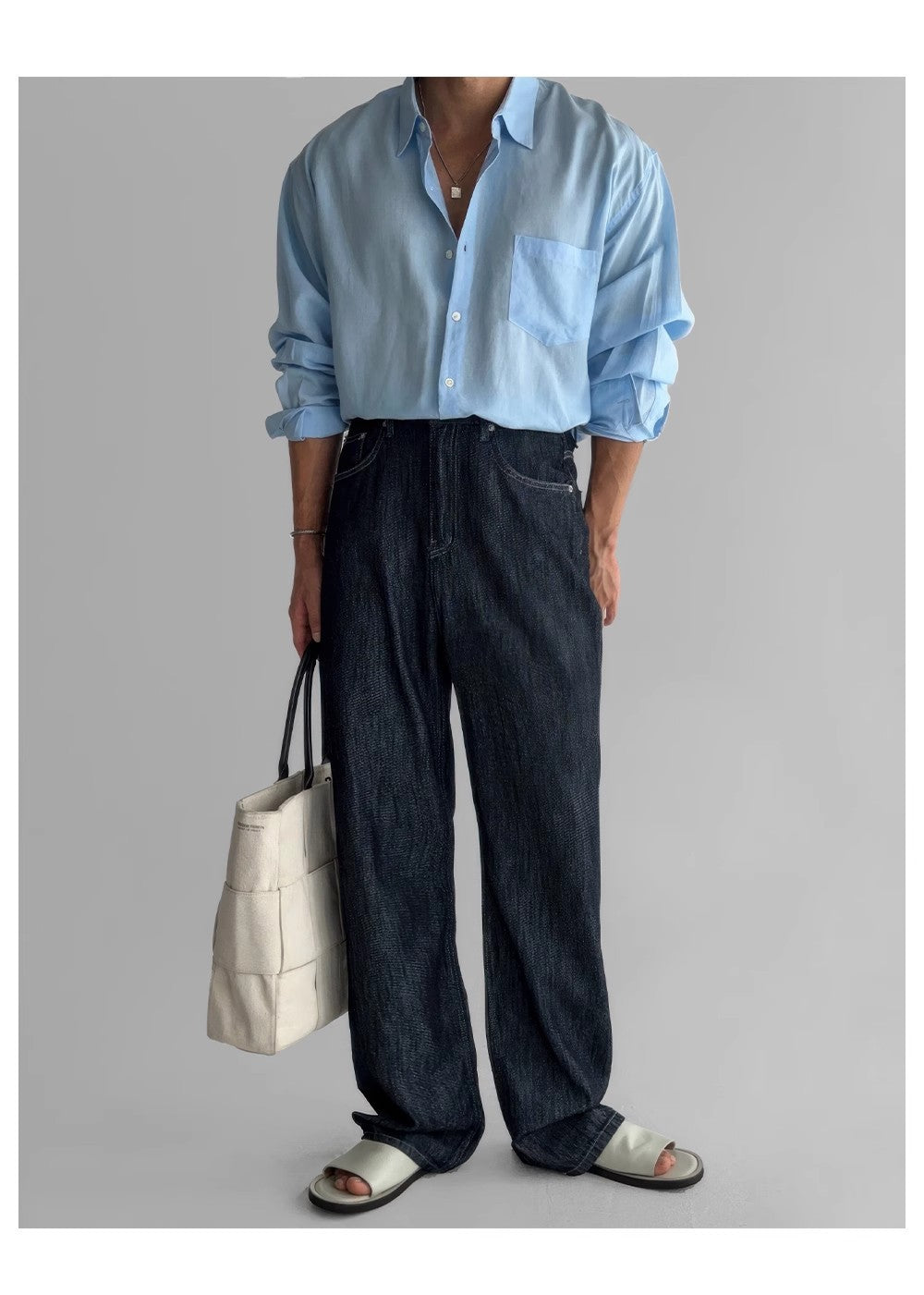 Relaxed-Fit Pocket Shirt