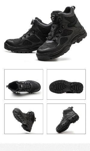 Summer Anti-smashing And Anti-penetration Men's Lightweight And Comfortable Labor Protection Shoes- JUPITER BMY