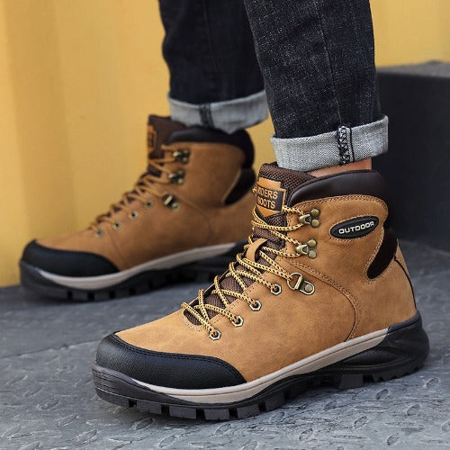 Large Size Winter Men's Shoes High-top Cotton Boots Plus Velvet To Keep Warm- JUPITER BMY