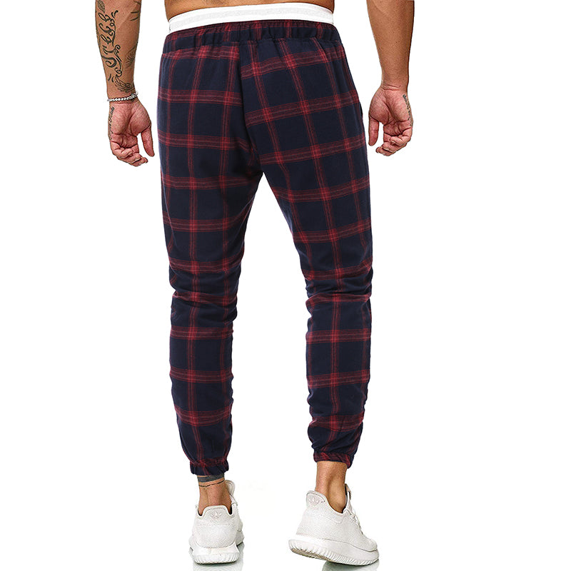 Fashion check casual trousers- JUPITER BMY