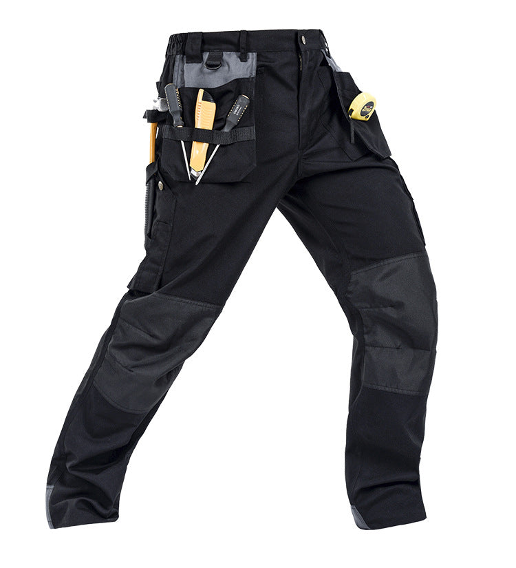 Workwear Autumn Trousers Multi Pocket Sturdy Machine Repair Pants Loose- JUPITER BMY