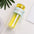 Glass Water Bottle With Tea Infuser Filter Tea Separation Double Wall Glass Bottle Leakproof Water Bottle- JUPITER BMY