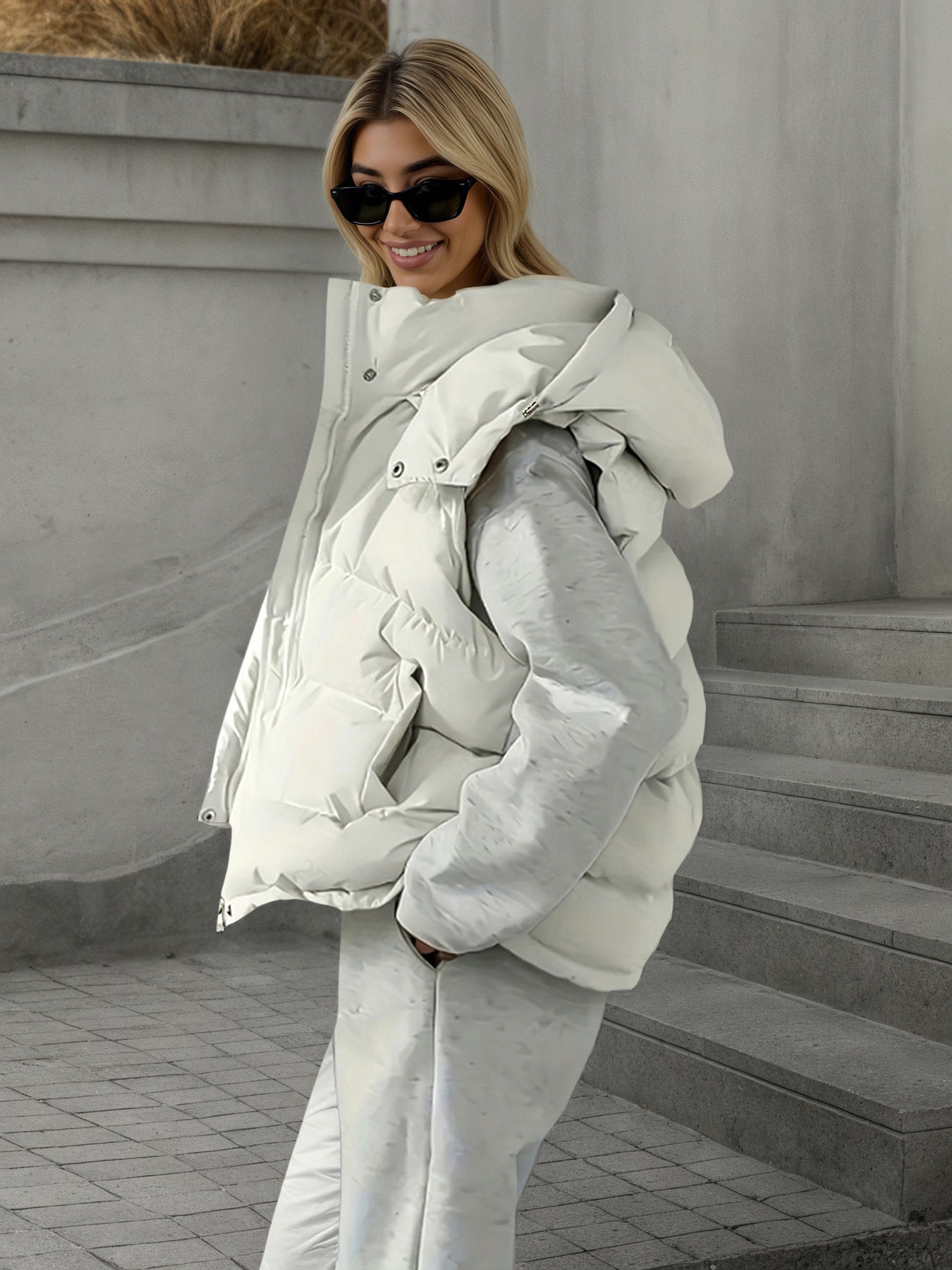Hooded Puffer Gilet