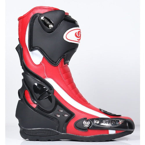 Motorcycle Boots Racing Shoes Riding Tribe Motorbike Riding Boots- JUPITER BMY