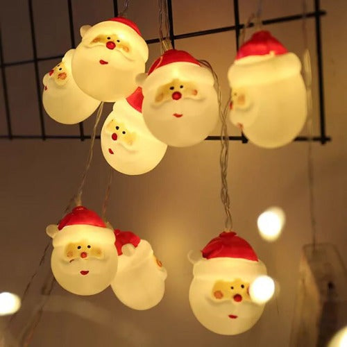 Lovely Santa Claus LED String Lights Waterproof Christmas Tree Decoration- JUPITER BMY