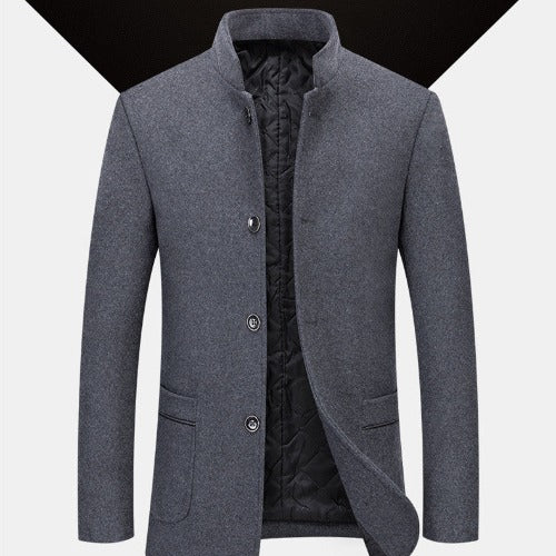 Men's Fashion Casual Woolen Coat- JUPITER BMY