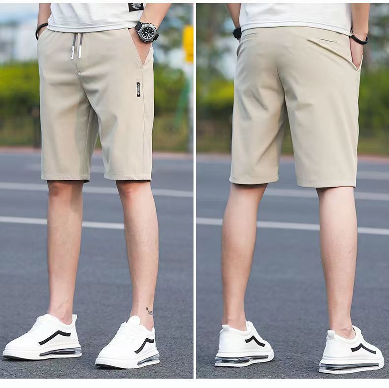 Ice Silk Loose Straight Casual Stretch Quick-drying Slim-fit Pants- JUPITER BMY