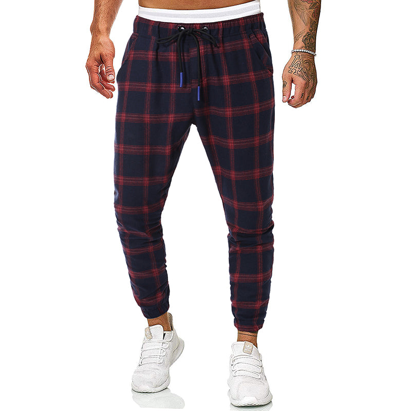 Fashion check casual trousers- JUPITER BMY