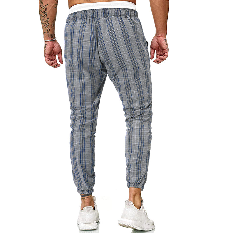 Fashion check casual trousers- JUPITER BMY