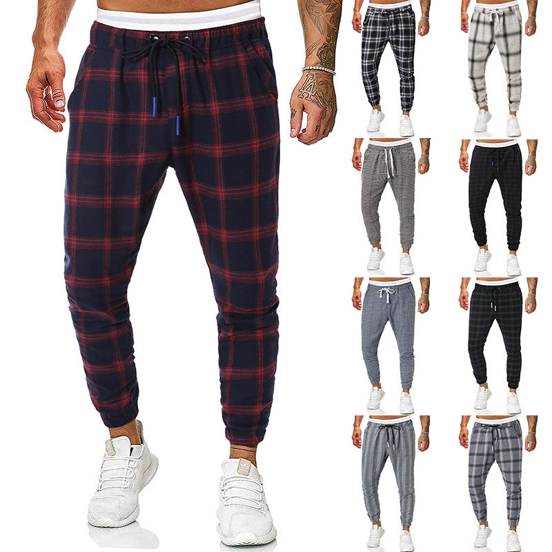 Fashion check casual trousers- JUPITER BMY