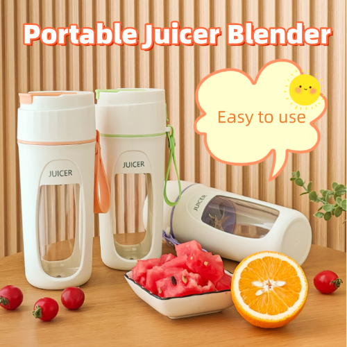 Portable Blender Electric USB Charging Outdoor Automatic Juicer Cup Juice Maker Kitchen Supplies- JUPITER BMY