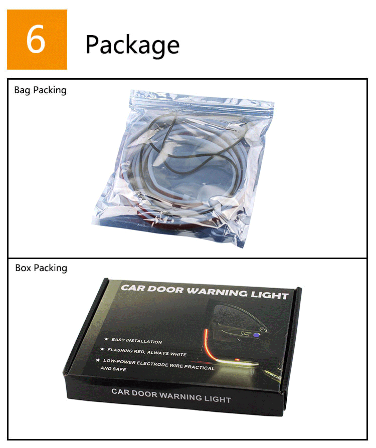 Waterproof Welcoming Atmosphere Warning Light For Car Door- JUPITER BMY