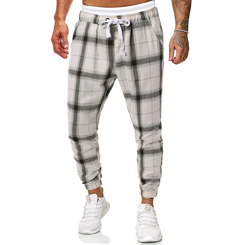 Fashion check casual trousers- JUPITER BMY