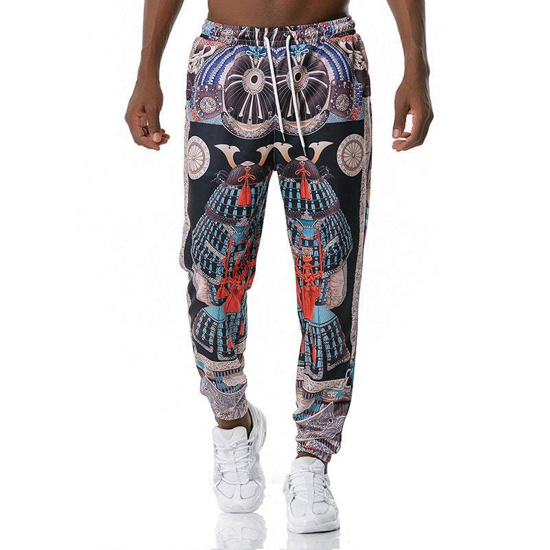Printed jogging pants casual pants- JUPITER BMY